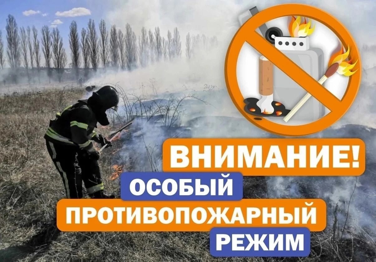 С 12 до 14 апреля на территории Манского района введён Особый противопожарный режим..